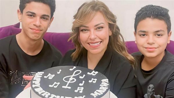 مروة ناجي وابنائها