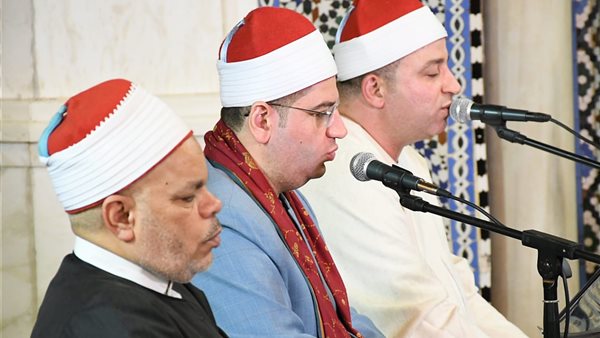 كبار قراء مصر يختمون