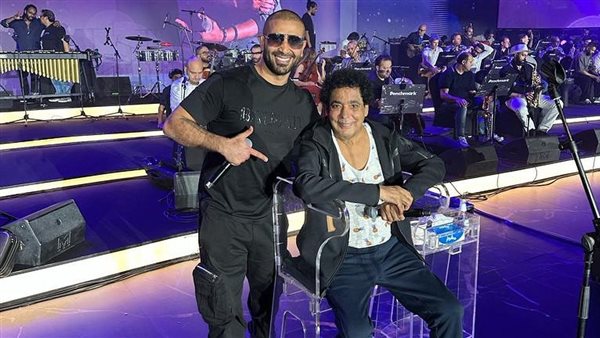 محمد منير وأحمد سعد