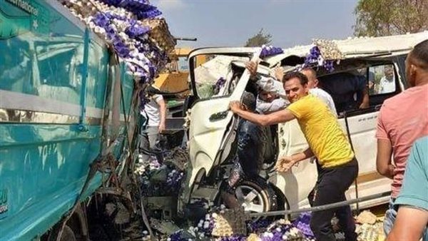 حادث ميكروباص الاسماعيلية