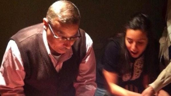 سارة عبد الرحمن ووالدها