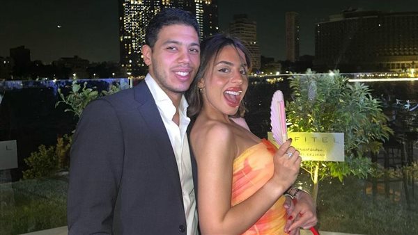 حفيد عادل إمام وخطيبته