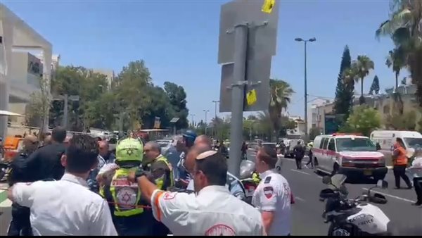 لقطة من حادث تل أبيب