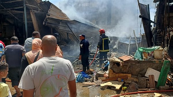 حريق المعمورة 