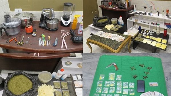 تصنيع مخدرات 