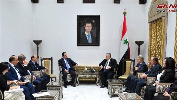 لقاء  رئيس مجلس الشعب