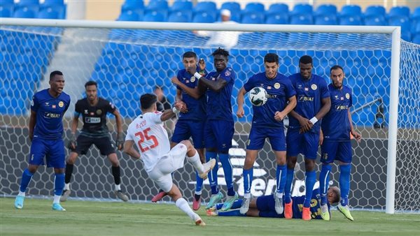 جانب من المباراة