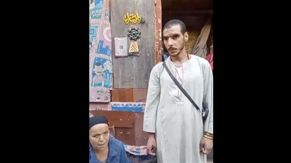 حسين ووالدته 