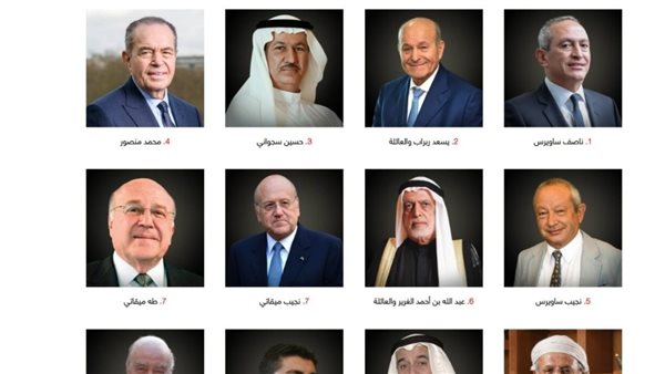 قائمة أثرياء العرب