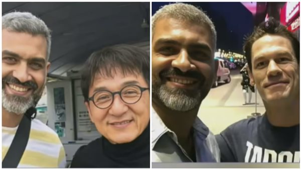 هاني عادل وجاكي شان