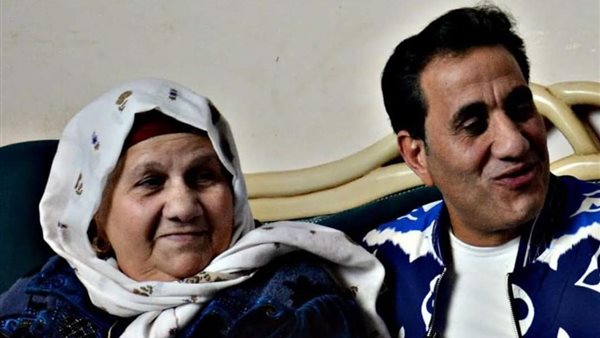 أحمد شيبه ووالدته