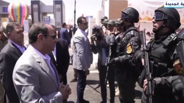 الرئيس السيسى بمطروح