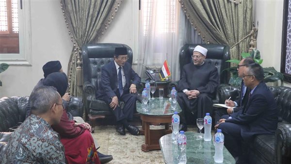 مفتي الجمهورية يستقبل