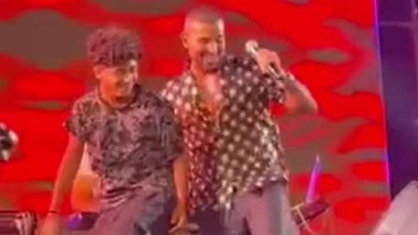 أحمد سعد ونجله