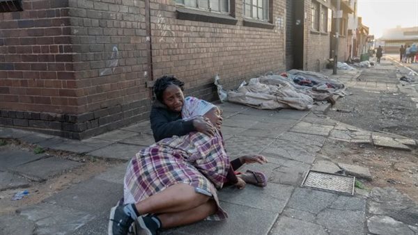 حريق -جنوب إفريقيا