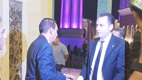  عزاء والد زوجة وزير