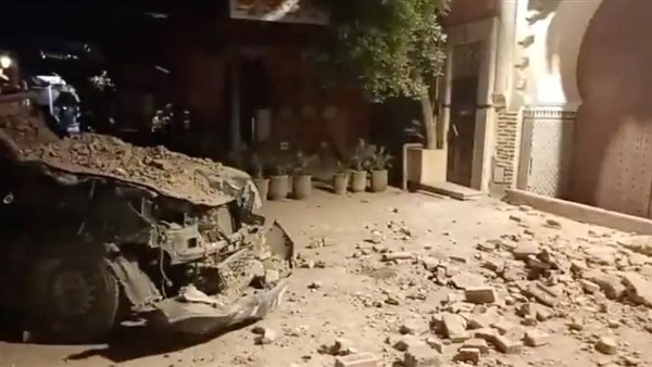 زلزال المغرب