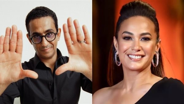 هند صبري ومروان حامد