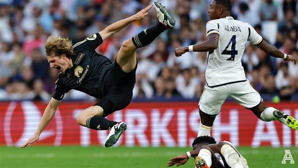 جانب من المباراة