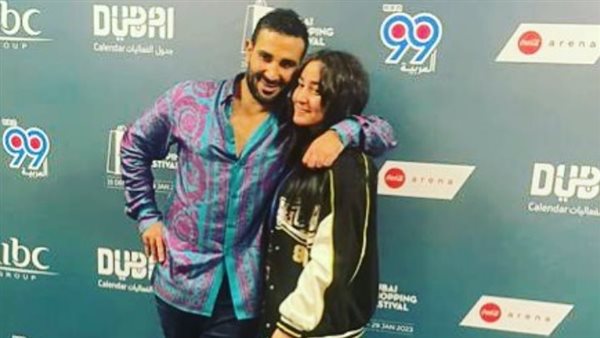 أحمد سعد وابنته