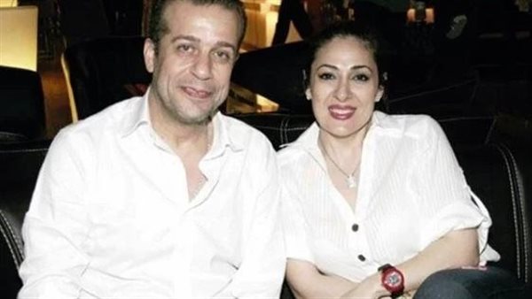 لورا عماد وشريف منير