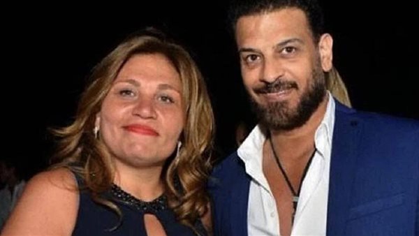 أشرف مصيلحي وزوجته