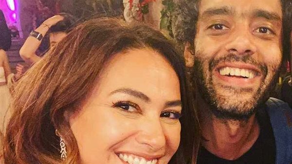 هند صبري وأحمد سامي