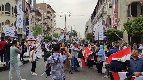 مسيرات لدعم السيسي