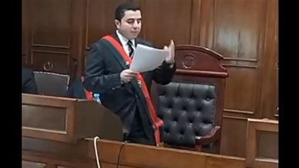 ممثل النيابة خلال