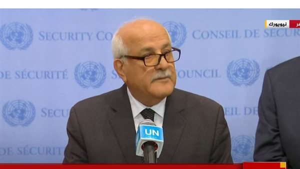 مندوب فلسطين بالأمم