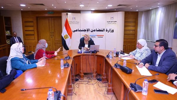 وزيرة التضامن نفين