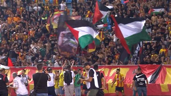 جانب من المباراة