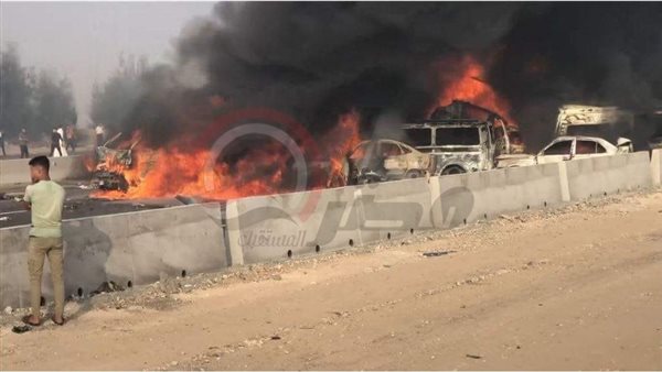 جانب من حادث الإسكندرية