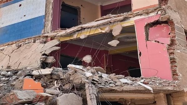 انهيار منزل في شندويل