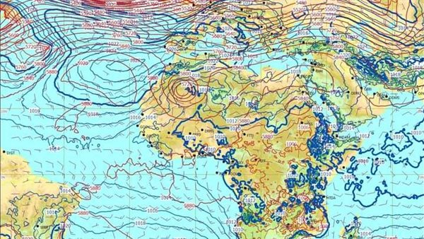 حالة الطقس اليوم