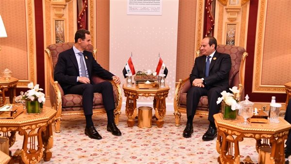 السيسي - بشار الأسد