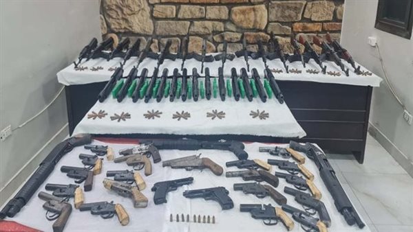 قضايا أسلحة ومخدرات