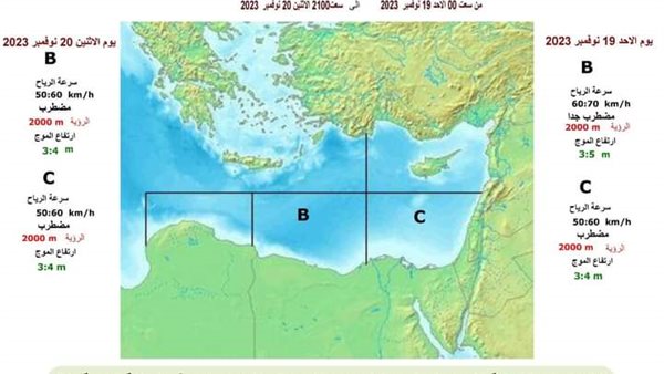 اماكن سقوط الأمطار