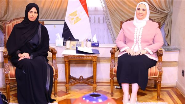 وزيرة التضامن تستقبل