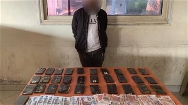 المتهم والمضبوطات