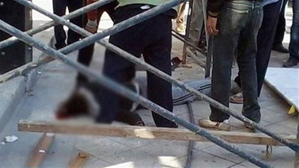 مصرع نجار بـ المنيا