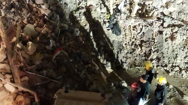 انهيار منزل بورسعيد