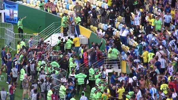 مباراة البرازيل والأرجنتين