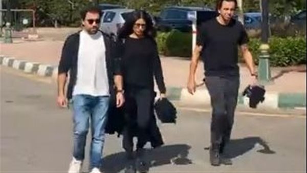 شريف رمزي وزوجته