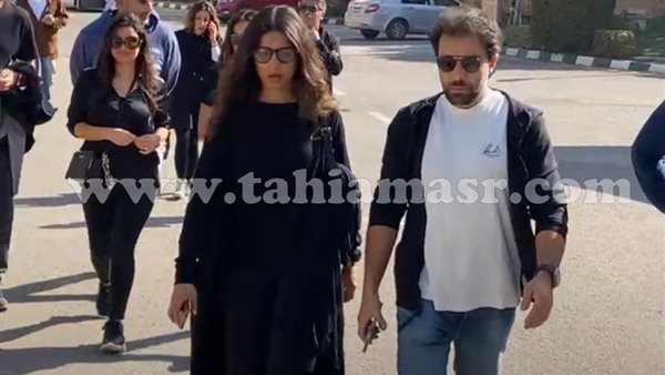 شريف رمزي وزوجته