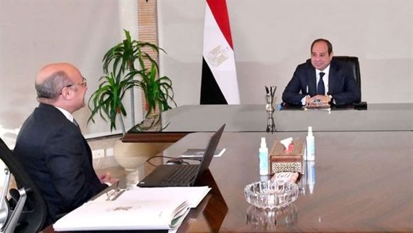 الرئيس السيسي ووزير