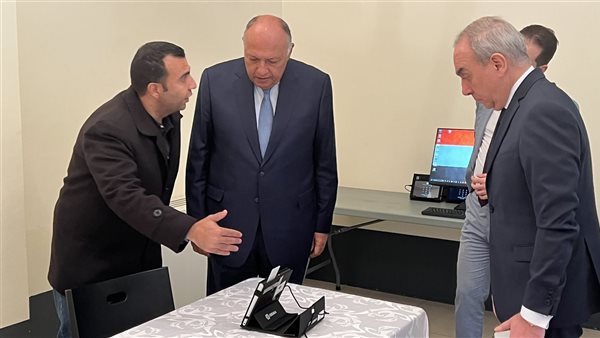 وزير الخارجية سامح