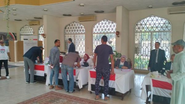 تصويت المصريين بعمان