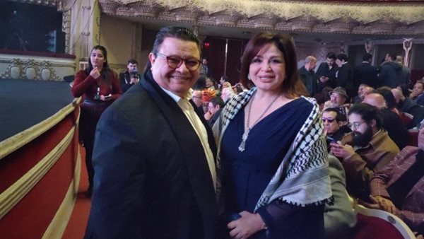 إلهام شاهين وخالد