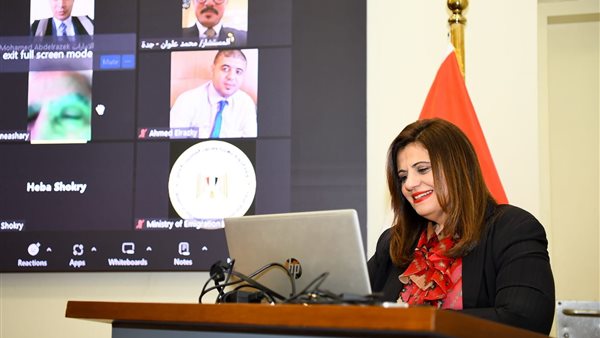 وزيرة الهجرة 